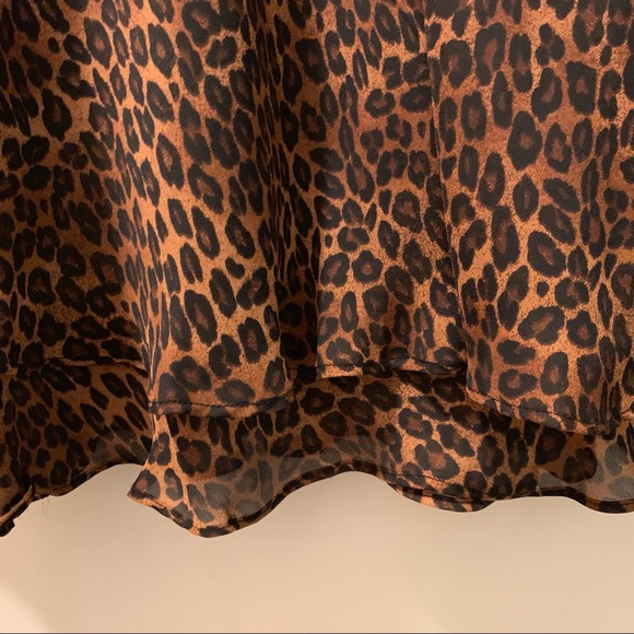 Flirty Animal Print Skirt * George by Mark Eisen - Picture 2 of 5